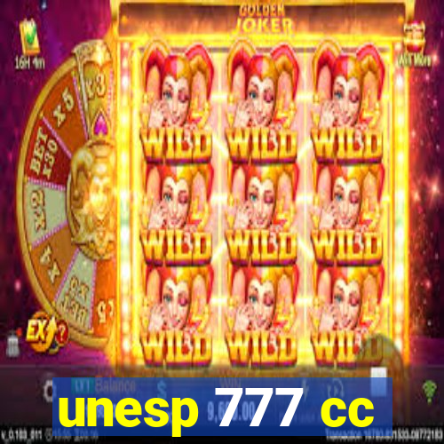unesp 777 cc